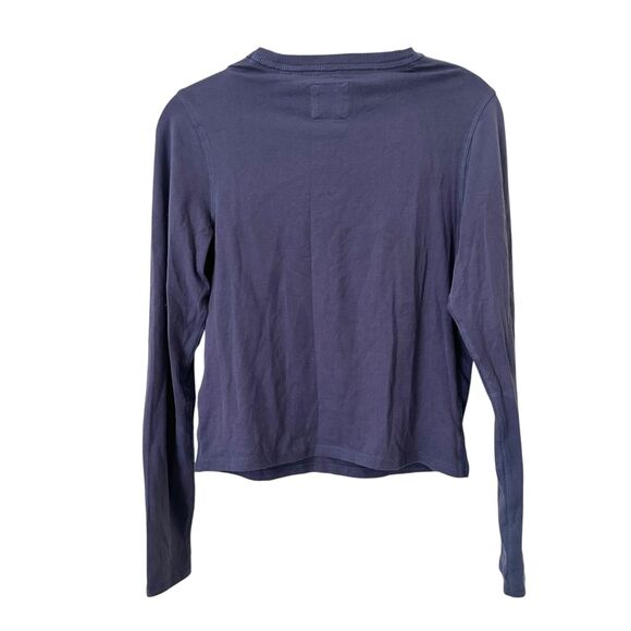 SUPERDRY Athletics Slim Fit Long Sleeve Navy Sz 6 - Picture 3 of 5